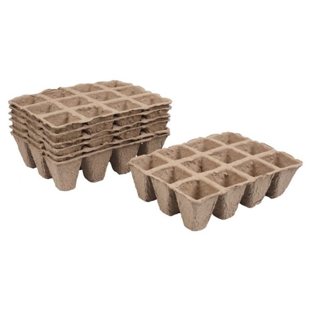 SEMILLEROS TURBA 12 ALVAEOLOS 6PCS