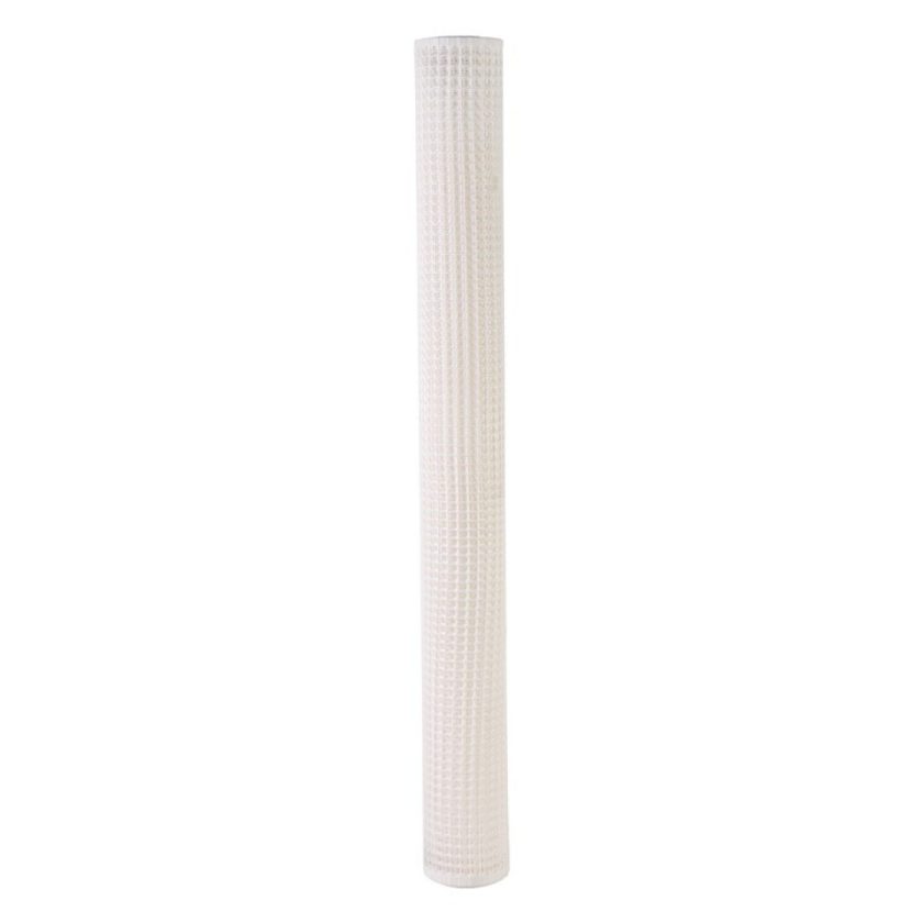 VALLA CUADRADA 10MM BLANCO 1X5M